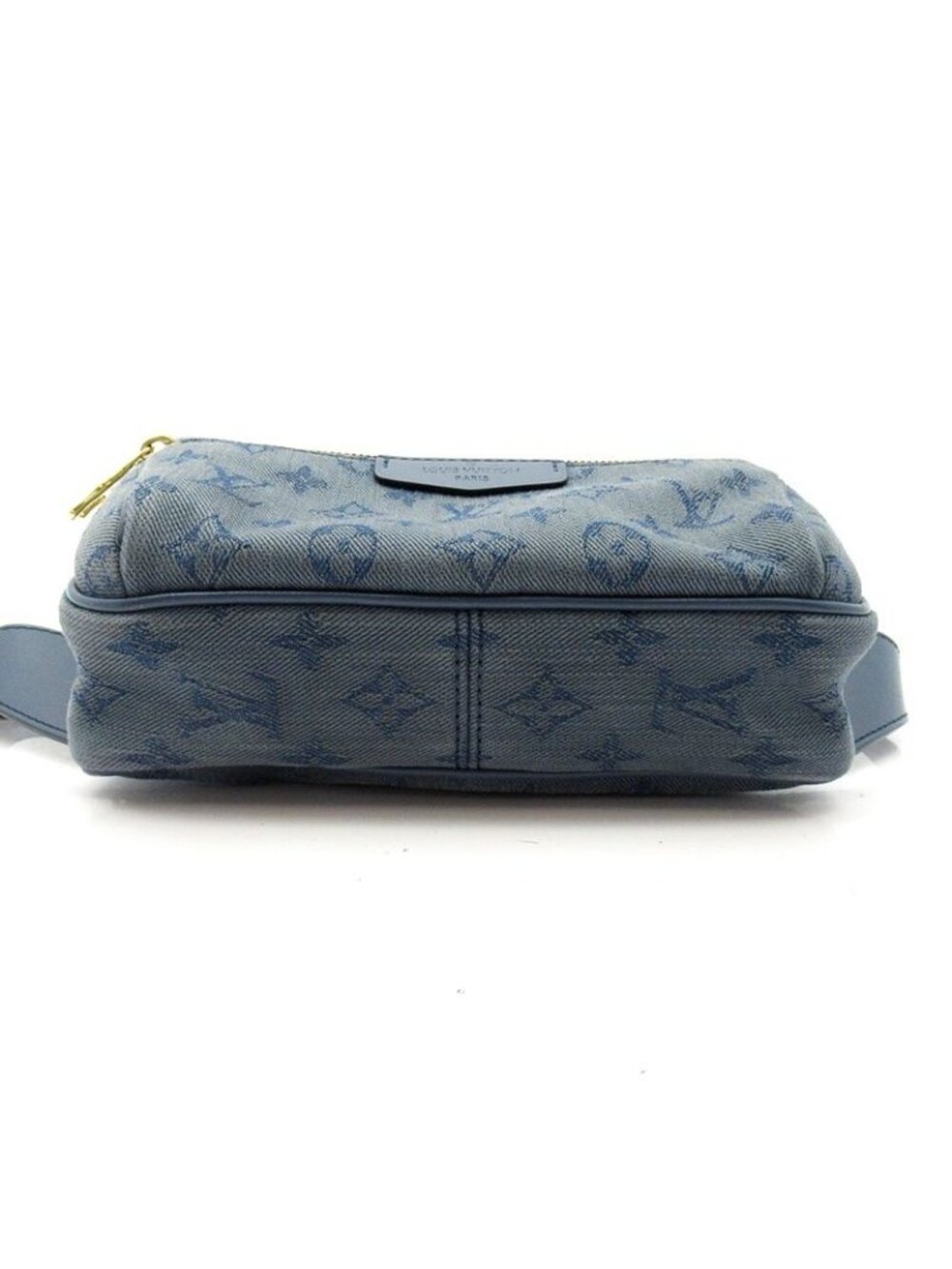 Louis Vuitton Bam Outdoor Monogram Denim Belt Bag Blue - Picture 6 of 7